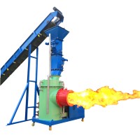 PLC Automatic ash discharging spray dryer biomass burner