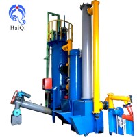 No pollution Fixed bed down draft Waste wood rice husk gasifier