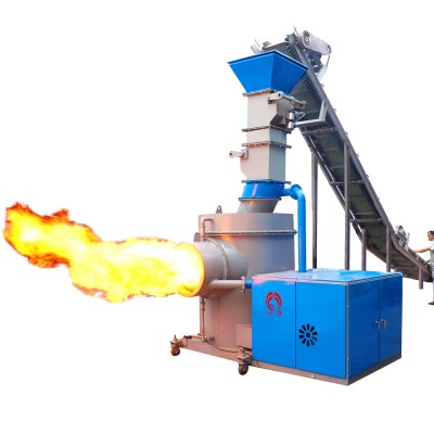 PLC Automatic ash discharging thermal oil boiler biomass burner