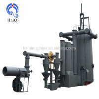 Environmental Plastic Rubber Flammable Waste Pyrolysis Gasifier Furnace